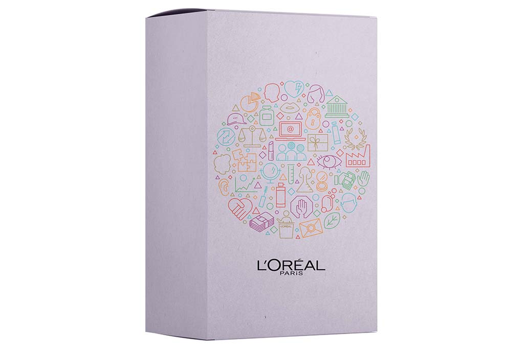 Full color printed paper