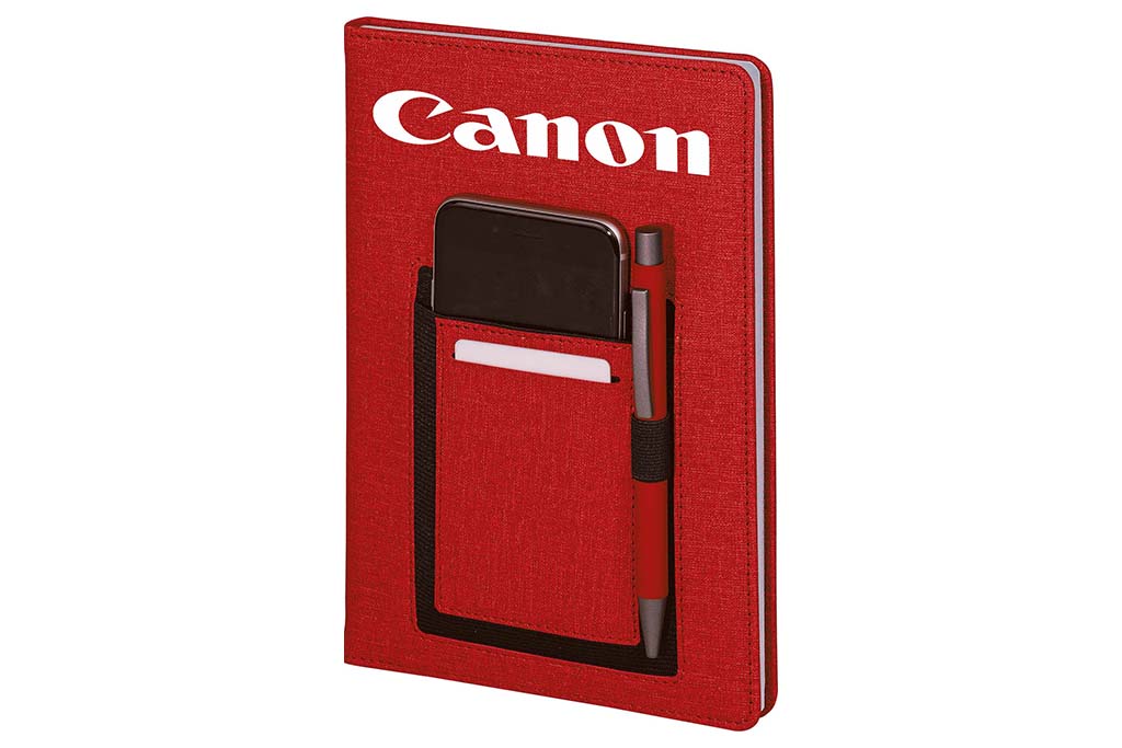 Notebook with Pocket and Pen