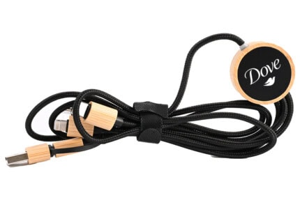 Bamboo 5-in-1 Charging Cable