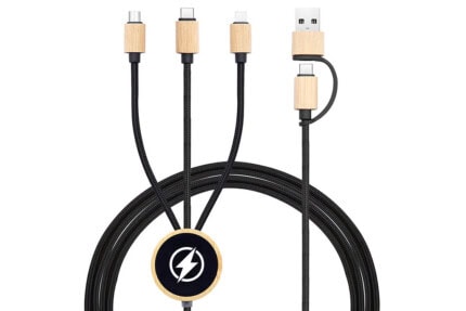 Bamboo 5-in-1 Charging Cable