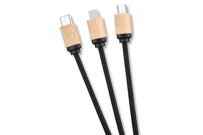 Bamboo 5-in-1 Charging Cable