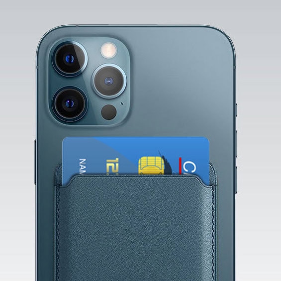 3-Card Capacity with Anti-Slip Protection