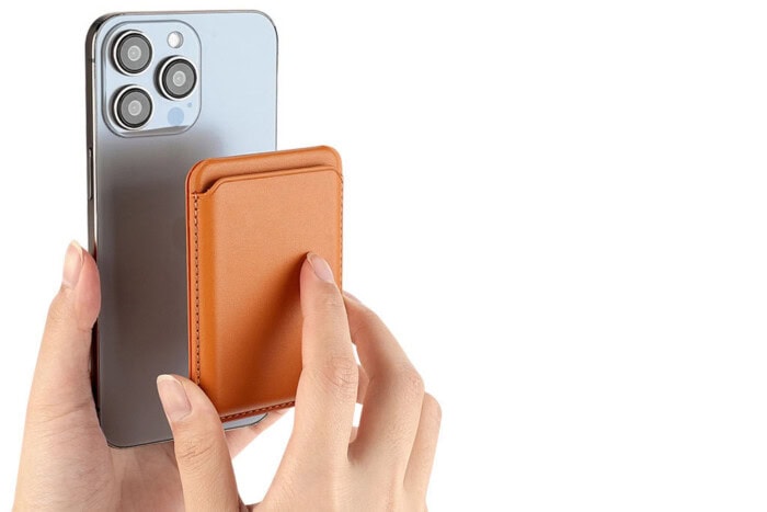 MagSafe Wallet with 3-Card Holder & Adjustable Phone Stand