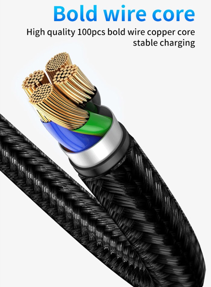 60W – 5-in-1 PD Charger Cable