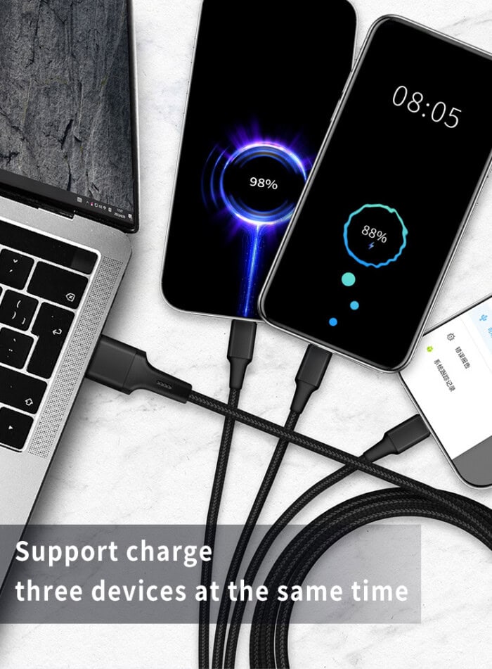 60W – 5-in-1 PD Charger Cable