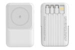 10,000 mAh MagSafe Power Bank with 15W Wireless Charging & Foldable Stand