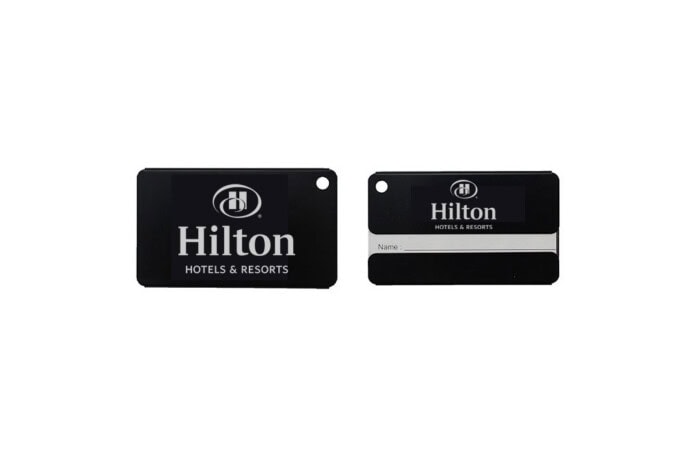 Aluminum Luggage Tag