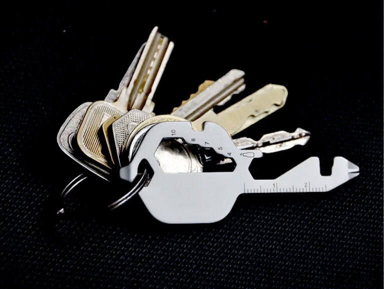 Stainless Steel Multitool Keyring