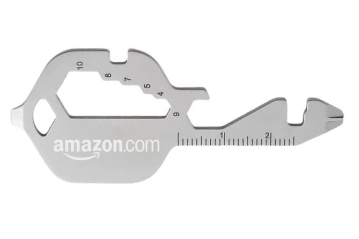 Stainless Steel Multitool Keyring