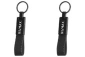 Leather Strap Keychain