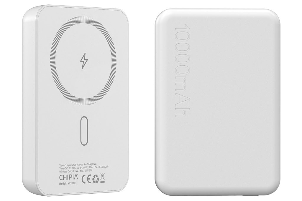 10.000 mAh MagSafe Power Bank – 15W Fast Charging