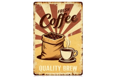 Vintage Metal Poster & Tin Sign