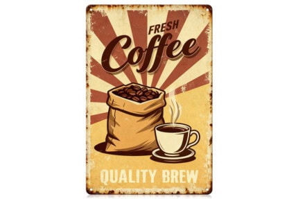 Vintage Metal Poster & Tin Sign