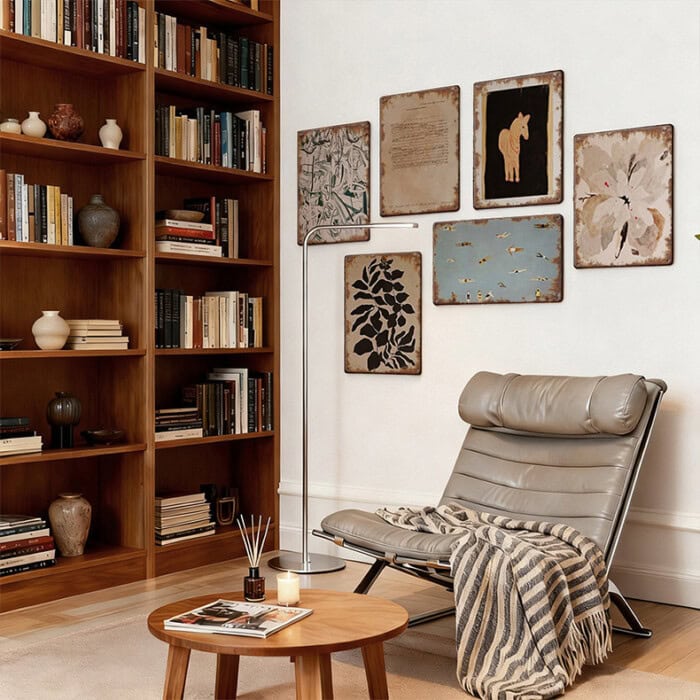 Vintage Metal Poster & Tin Sign