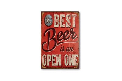 Vintage Metal Poster & Tin Sign