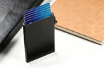 Pop-Up Slim Metal Card Holder