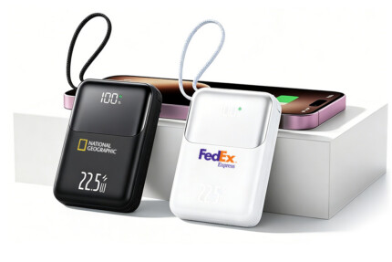 Power Bank 20,000mAh 22.5W with Built-in Cables