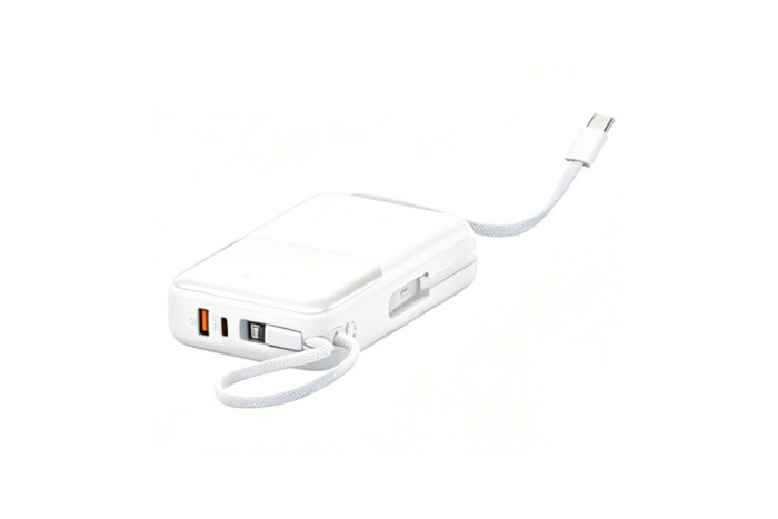 Integrated USB-C & Lightning Cables