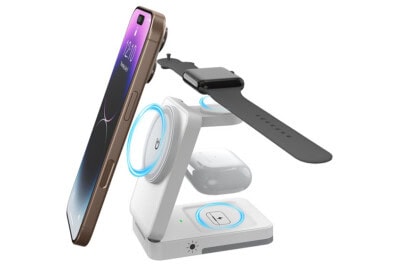 3-in-1 Foldable Magnetic Charger with Night Light