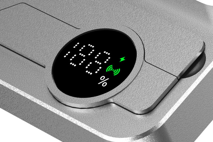 Smart LCD Screen & Built-in Stand