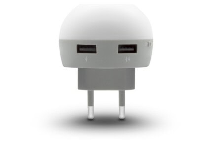 Night Light-Up USB Wall Charger