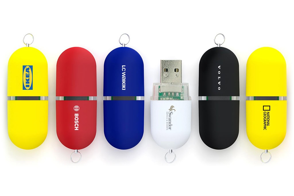 Oval USB Flash Drive Oval USB Flash Drive